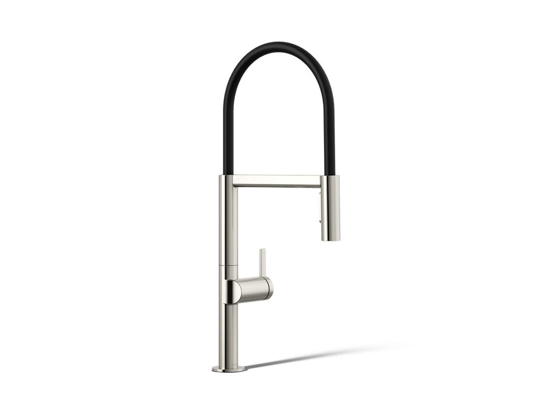Components Semi-professional kitchen sink faucet with two-function sprayhead by Kohler