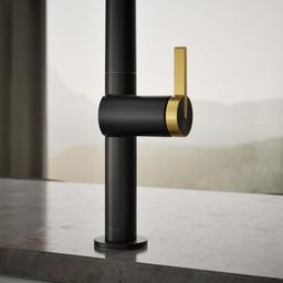 Components Pull-down kitchen sink faucet with two-function sprayhead - image 6