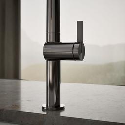 Components Pull-down kitchen sink faucet with two-function sprayhead - image 6