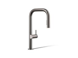 Components Pull-down kitchen sink faucet with two-function sprayhead - image 1