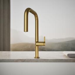 Components Touchless pull-down kitchen sink faucet with two-function sprayhead - image 5