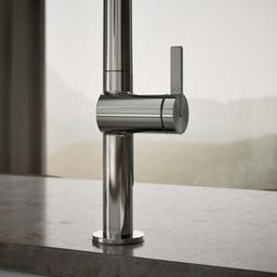 Components Touchless pull-down kitchen sink faucet with two-function sprayhead - image 6