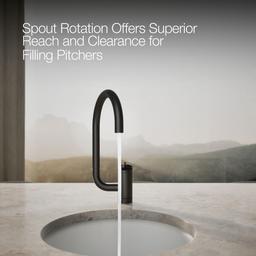 Components Single-handle bar sink faucet with two-function extended-reach spout - image 7