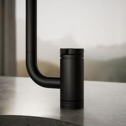 Components Single-handle bar sink faucet with two-function extended-reach spout - image 5