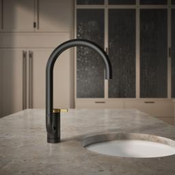 Components Single-handle bar sink faucet with two-function extended-reach spout - image 6