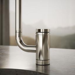 Components Single-handle bar sink faucet with two-function extended-reach spout - image 5