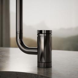 Components Single-handle bar sink faucet with two-function extended-reach spout - image 5