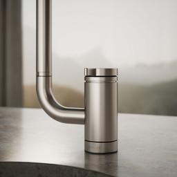 Components Single-handle bar sink faucet with two-function extended-reach spout - image 5