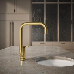 Components Single-handle bar sink faucet with two-function extended-reach spout - image 6