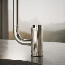 Components Single-handle bar sink faucet with two-function extended-reach spout - image 5