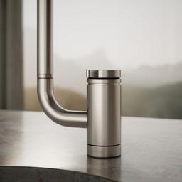 Components Single-handle bar sink faucet with two-function extended-reach spout - image 5