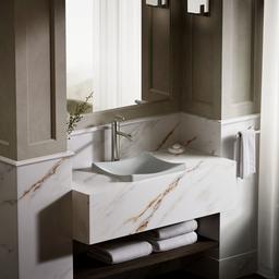 DemiLav 18-1/4'' rectangular vessel bathroom sink, no overflow - image 4