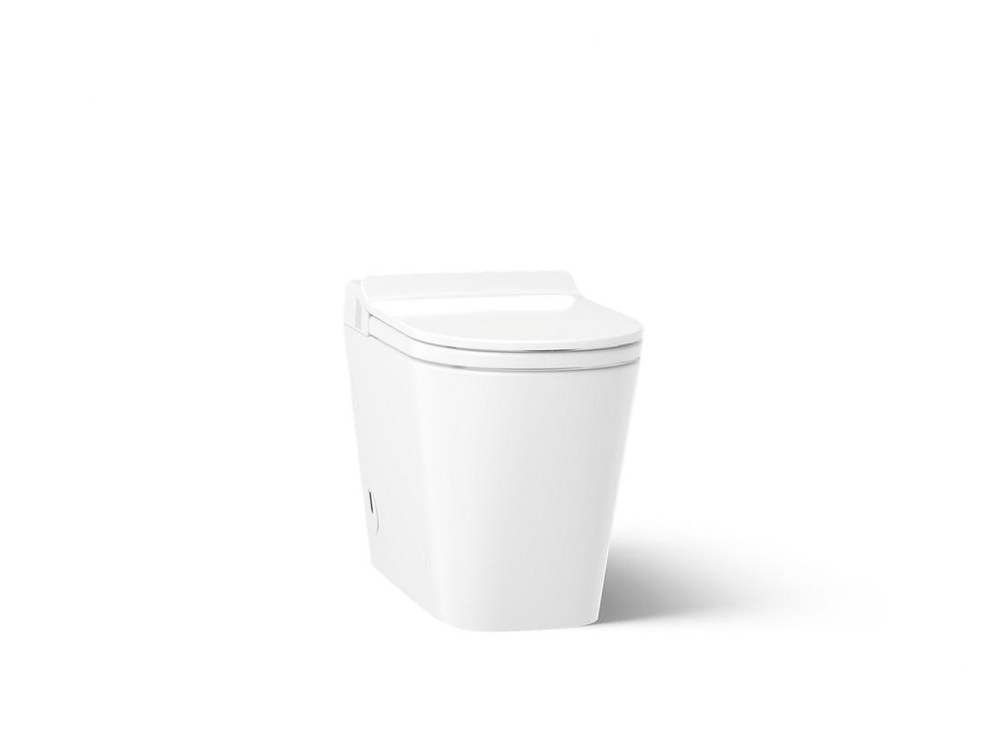 Kohler Leape One-piece Elongated Smart Toilet, Dual-flush - White by Kohler