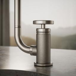 BilletE Single-handle kitchen sink faucet with two-function extended-reach spout and side sprayer - image 5