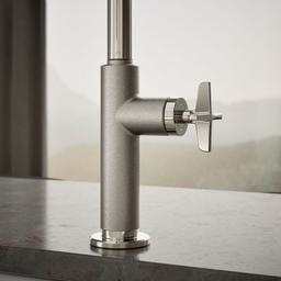 BilletE Pull-down kitchen sink faucet with two-function sprayhead - image 6