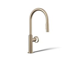 BilletE Pull-down kitchen sink faucet with two-function sprayhead - image 1