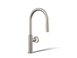 BilletE Pull-down kitchen sink faucet with two-function sprayhead - image 1