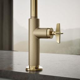 BilletE Touchless pull-down kitchen sink faucet with two-function sprayhead - image 6