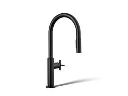 BilletE Touchless pull-down kitchen sink faucet with two-function sprayhead - image 1