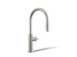 BilletE Touchless pull-down kitchen sink faucet with two-function sprayhead - image 1
