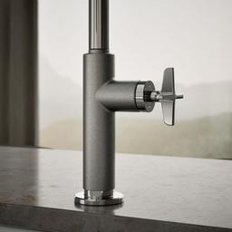 BilletE Touchless pull-down kitchen sink faucet with two-function sprayhead - image 6