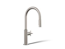 BilletE Touchless pull-down kitchen sink faucet with two-function sprayhead - image 1