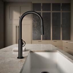 BilletE Touchless pull-down kitchen sink faucet with two-function sprayhead - image 7