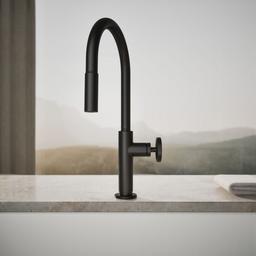 BilletE Touchless pull-down kitchen sink faucet with two-function sprayhead - image 5