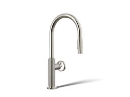 BilletE Touchless pull-down kitchen sink faucet with two-function sprayhead - image 1