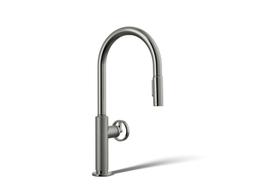 BilletE Touchless pull-down kitchen sink faucet with two-function sprayhead - image 1