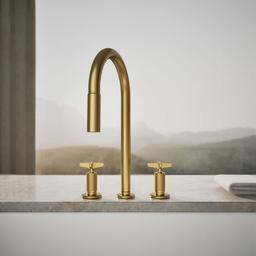 BilletE Pull-down kitchen sink faucet with two-function sprayhead - image 5