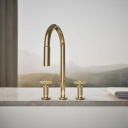 BilletE Pull-down kitchen sink faucet with two-function sprayhead - image 5