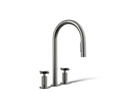 BilletE Pull-down kitchen sink faucet with two-function sprayhead - image 1