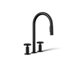 BilletE Pull-down kitchen sink faucet with two-function sprayhead - image 1