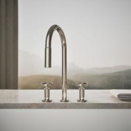 BilletE Pull-down kitchen sink faucet with two-function sprayhead - image 5