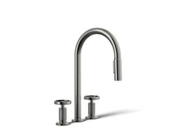 BilletE Pull-down kitchen sink faucet with two-function sprayhead - image 1