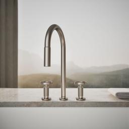 BilletE Pull-down kitchen sink faucet with two-function sprayhead - image 5