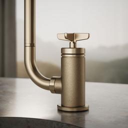 BilletE Single-handle kitchen sink faucet with two-function extended-reach spout and side sprayer - image 5