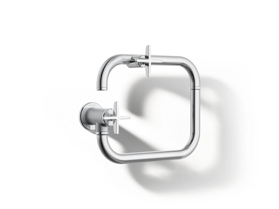 BilletE Wall-mount pot filler by Kohler