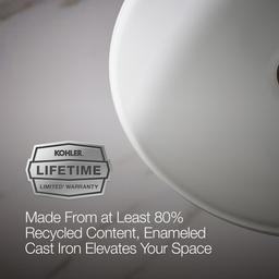 Canvas 19-1/2'' round undermount bathroom sink - image 11