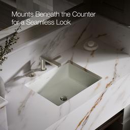 Verticyl 19-3/4'' rectangular undermount bathroom sink - image 5