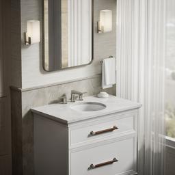 Caxton 16-1/8'' round undermount bathroom sink, no overflow - image 4