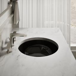 Caxton 16-1/8'' round undermount bathroom sink, no overflow - image 6