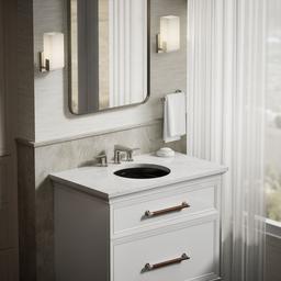 Caxton 16-1/8'' round undermount bathroom sink, no overflow - image 4