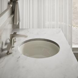 Caxton 16-1/8'' round undermount bathroom sink, no overflow - image 6