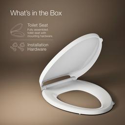 DriftE Tab ReadyLatch Quiet-CloseE elongated toilet seat - image 6