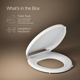 DriftE Tab ReadyLatch Quiet-CloseE round-front toilet seat - image 6