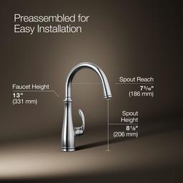 Bellera Single-handle bar sink faucet - image 3