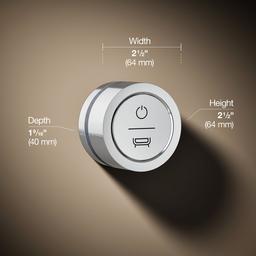 DTV Mode Wall-mount bath filler digital interface - image 3