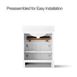 CharlemontE 30'' bathroom vanity cabinet with sink and quartz top - image 10